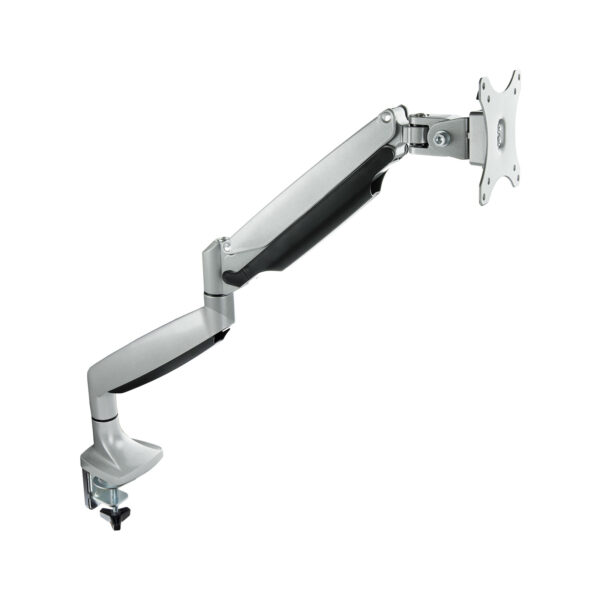 Soporte de Mesa Giratorio e Inclinable para Pantalla (Monitor / TV Plasma / LCD / LED) 13  32, de Un Brazo, Plata