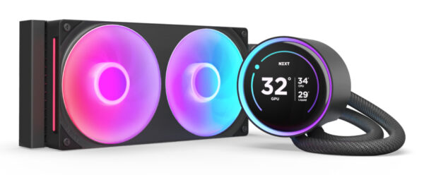 Kraken Elite 240 RGB Procesador Sistema de refrigeración líquida todo en uno 12 cm Negro 1 pieza(s)