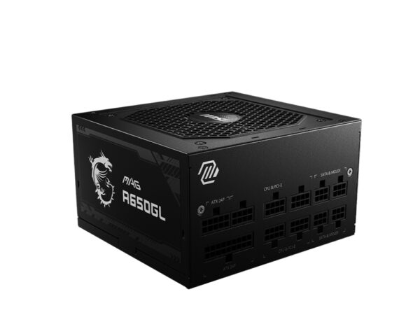 MAG A650GL unidad de fuente de alimentación 650 W 20+4 pin ATX ATX Negro