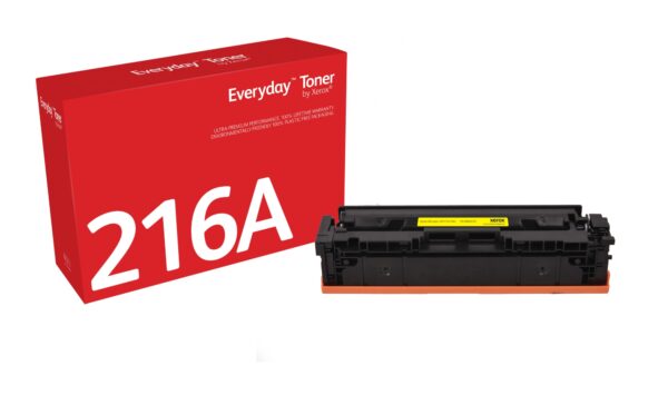 Everyday Toner EverydayAmarillo di Xerox compatibile con HP 216A (W2412A), Capacidad estándar