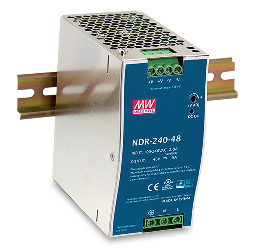 DIS-N240-48 unidad de fuente de alimentación 240 W Acero inoxidable