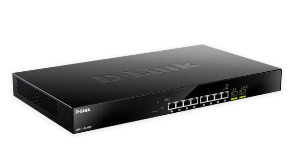 DMS-1100-10TP switch Gestionado L2 2.5G Ethernet (100/1000/2500) Energía sobre Ethernet (PoE) 1U Negro