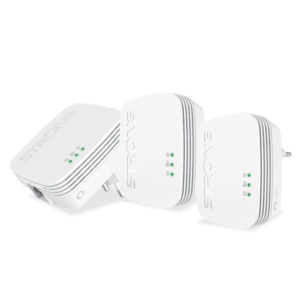 Powerline 600 Triple Pack Mini 600 Mbit/s Ethernet Blanco 3 pieza(s)