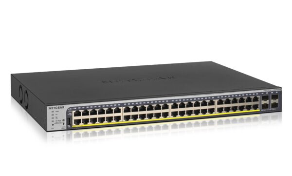 GS752TP-300EUS switch Gestionado L2/L3/L4 Gigabit Ethernet (10/100/1000) Energía sobre Ethernet (PoE) 1U Negro