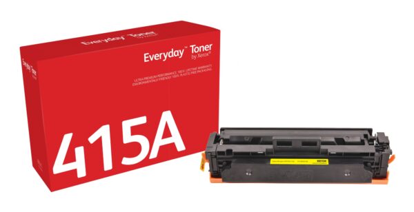 Everyday Toner EverydayAmarillo di Xerox compatibile con HP 415A (W2032A), Capacidad estándar