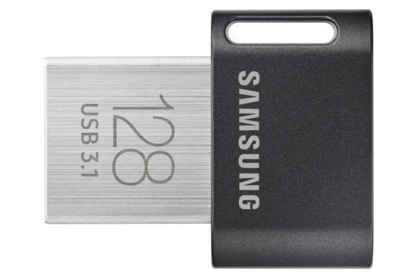 MUF-128AB unidad flash USB 128 GB USB tipo A 3.2 Gen 1 (3.1 Gen 1) Gris, Plata