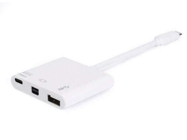 Adaptador USB-C a Mini DisPlayPort, USB-A , USB 60W PD