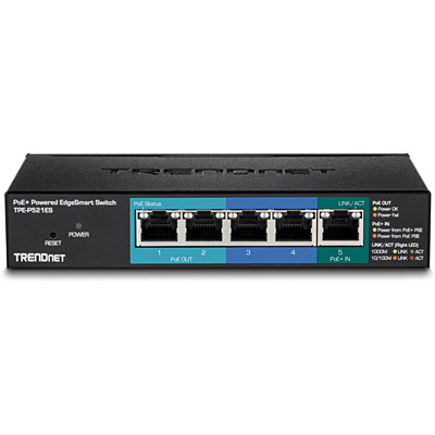 TPE-P521ES switch Gestionado Gigabit Ethernet (10/100/1000) Energía sobre Ethernet (PoE) Negro