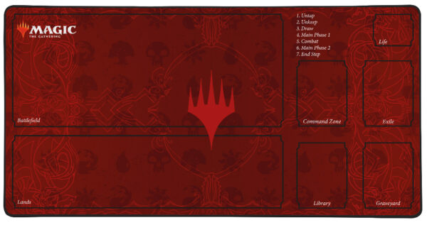 Battlefield XL Alfombrilla de ratón para juegos Rojo