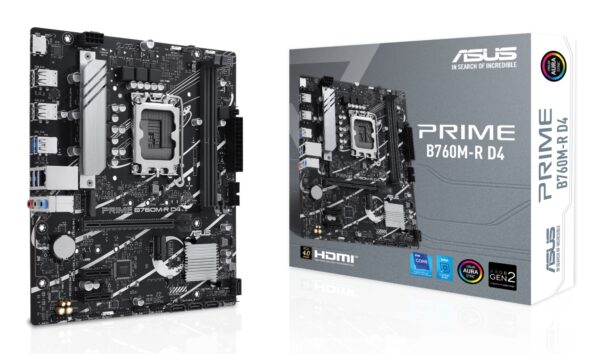 PRIME B760M-R D4 Intel B760 LGA 1700 micro ATX