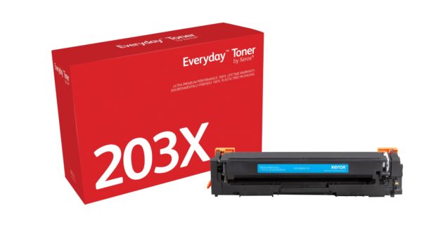 Everyday Toner EverydayCian di Xerox compatibile con HP 203X (CF541X), Capacidad alta