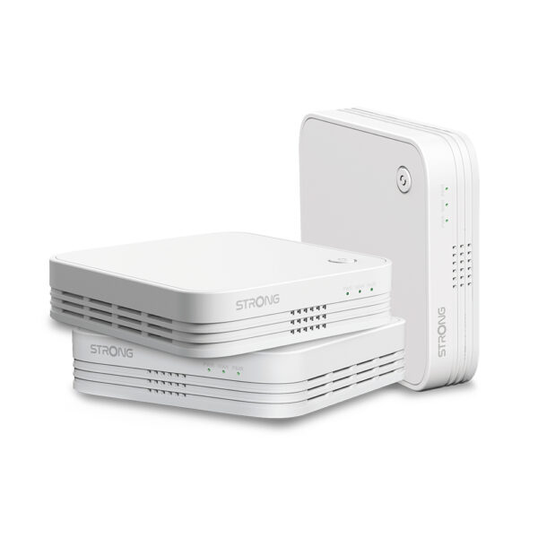 WI-FI MESH HOME TRIO PACK 1200 Doble banda (2,4 GHz / 5 GHz) Wi-Fi 5 (802.11ac) Blanco 3 Interno