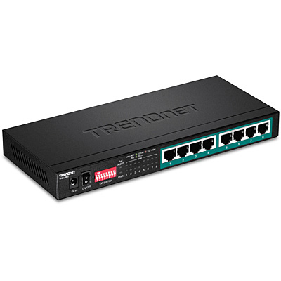 TPE-LG80 switch No administrado Gigabit Ethernet (10/100/1000) Energía sobre Ethernet (PoE) Negro