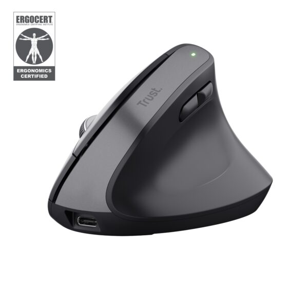 Bayo+ ratón Oficina mano derecha RF Wireless + Bluetooth Óptico 2400 DPI