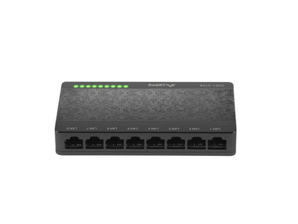 DSP1-0108 switch No administrado Fast Ethernet (10/100) Negro
