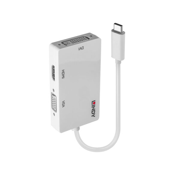 43273 Adaptador gráfico USB 3840 x 2160 Pixeles Blanco