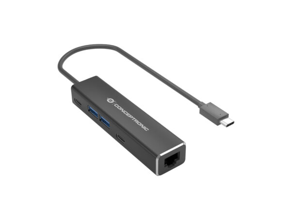 ABBY14B base para portátil y replicador de puertos Alámbrico USB 3.2 Gen 1 (3.1 Gen 1) Type-C Gris
