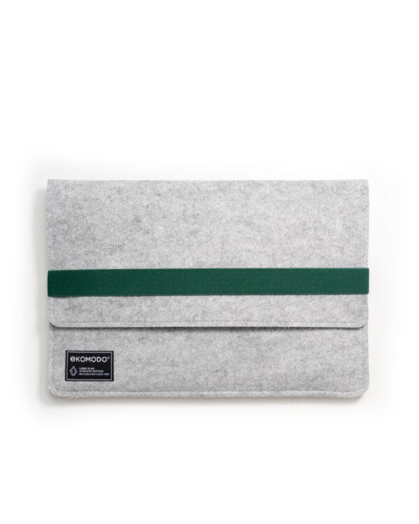HR-004 maletines para portátil 33 cm (13") Funda Verde, Gris