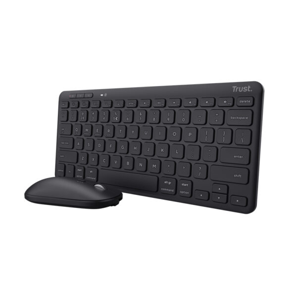Lyra teclado Ratón incluido Hogar Bluetooth QWERTY Español Negro