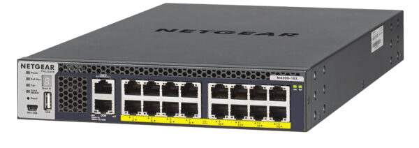 M4300-16X Gestionado L3 10G Ethernet (100/1000/10000) Energía sobre Ethernet (PoE) 1U Negro