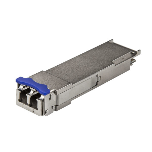 Módulo QSFP+ compatible con Cisco QSFP-40G-LR4 - 40GBASE-LR4 - Monomodo de 40GbE - QSFP+ Ethernet Gigabit de 40Gb - LC - 10km - Cisco Firepower, ASR1000, ASR9000 DDM