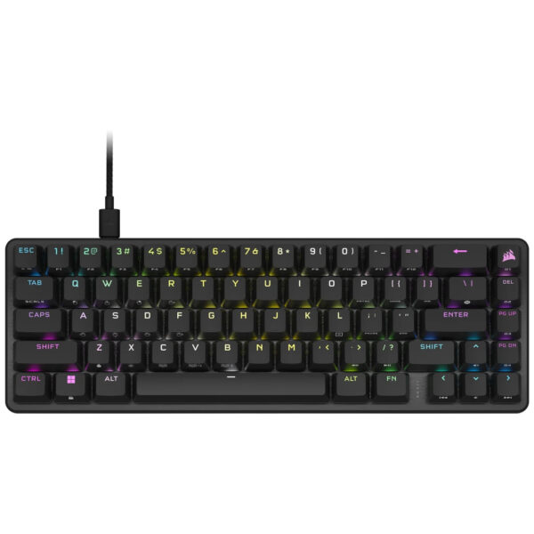 CH-91A401A-ES teclado Juego USB QWERTY Español Negro