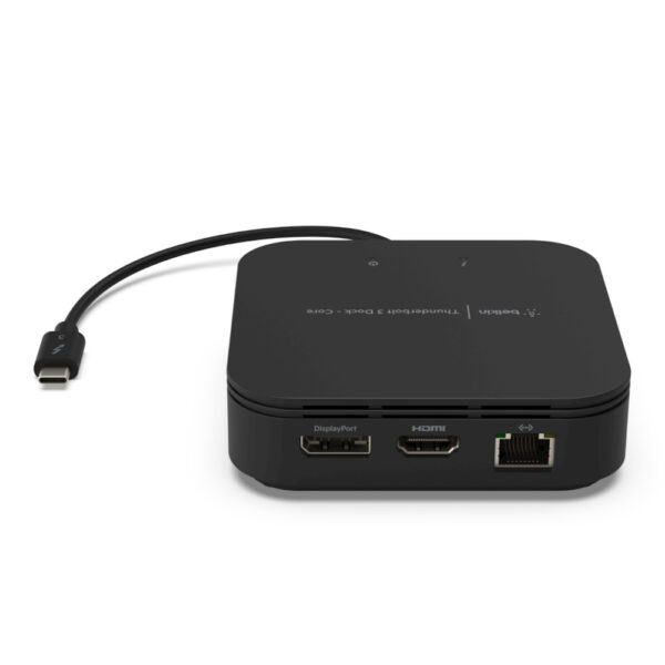 Thunderbolt 3 Dock Core Alámbrico Negro