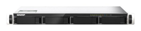 TS-435XEU NAS Bastidor (1U) Marvell CN9131 4 GB DDR4 0 TB QNAP QTS Negro, Gris