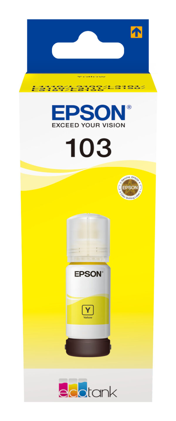 103 EcoTank Yellow ink bottle (WE)