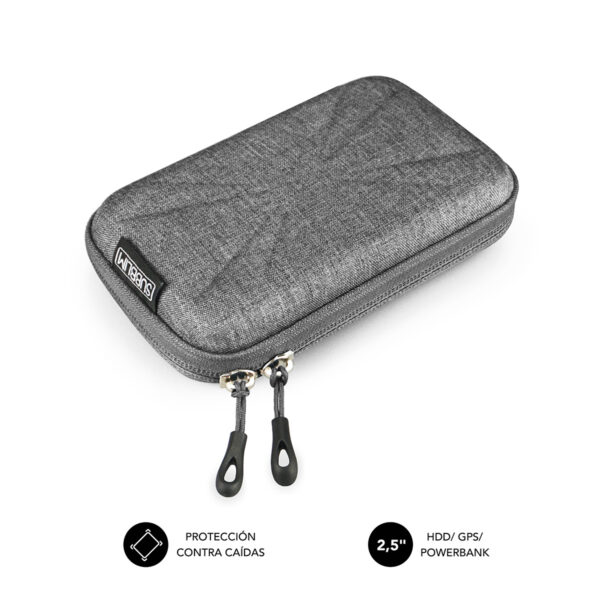Funda Disco Duro HDD Business Case 2,5" Grey