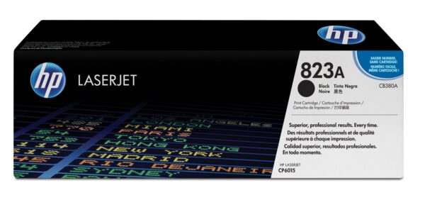 Cartucho de tóner original LaserJet 823A negro