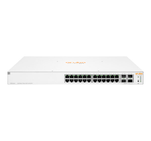 Aruba Networking Instant On 1930 24G Class4 PoE 4SFP/SFP+ 370W Gestionado L2+ Gigabit Ethernet (10/100/1000) Energía sobre Ethernet (PoE) 1U Blanco