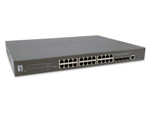GTP-2871 switch Gestionado L3 Gigabit Ethernet (10/100/1000) Energía sobre Ethernet (PoE) Gris