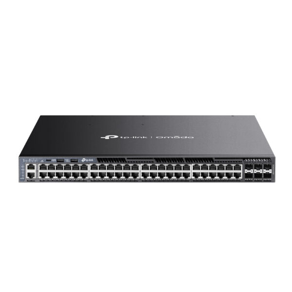 Omada SG6654XHP switch Gestionado L3 Gigabit Ethernet (10/100/1000) Energía sobre Ethernet (PoE) 1U Negro