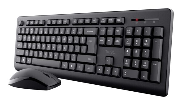 Primo teclado Ratón incluido RF inalámbrico QWERTY Español Negro