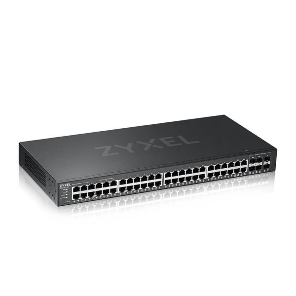 GS2220-50-EU0101F switch Gestionado L2 Gigabit Ethernet (10/100/1000) Negro
