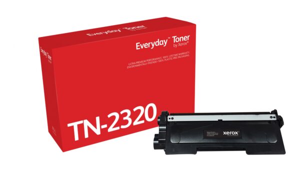 Everyday El tóner Everyday Mono de Xerox es compatible con Brother TN2320, Capacidad estándar