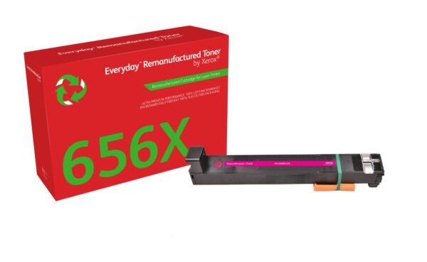 Everyday Tóner Everyday Magenta remanufacturado de Xerox es compatible con HP 656X (CF463X), High capacity