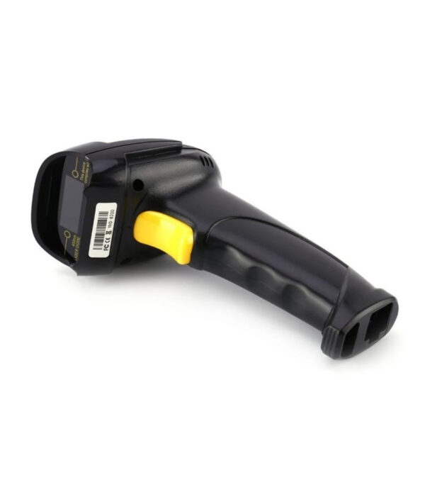 ESC-2D lector de código de barras Lector de códigos de barras portátil 1D/2D CMOS Negro