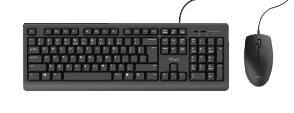 Primo teclado Ratón incluido Universal USB QWERTY Español Negro