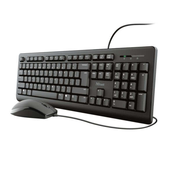 TKM-250 teclado Ratón incluido Universal USB Español Negro