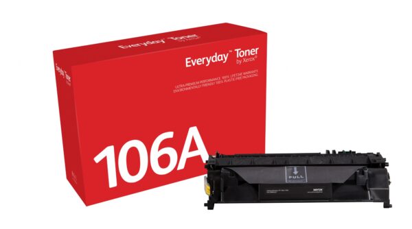 Everyday Toner EverydayNegro di Xerox compatibile con HP 106A (W1106A), Capacidad estándar