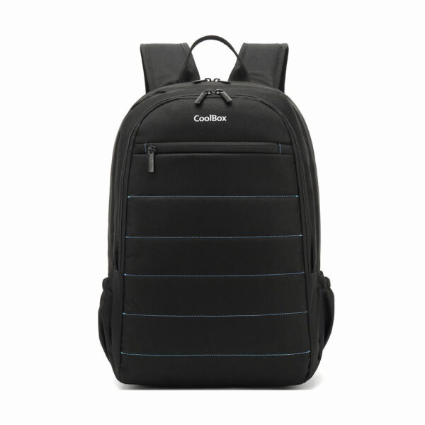 MOCHILA PORTATIL 15.6" NEGRO IMPERMEABLE