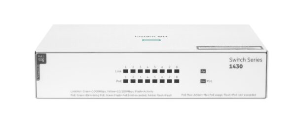 Aruba Networking Networking Instant On Switch 8p Gigabit CL4 PoE 64W 1430