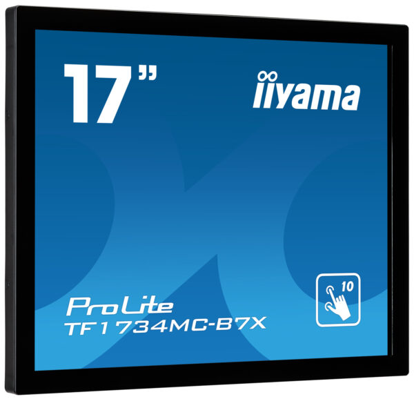 TF1734MC-B7X pantalla para PC 43,2 cm (17") 1280 x 1024 Pixeles SXGA LED Pantalla táctil Negro