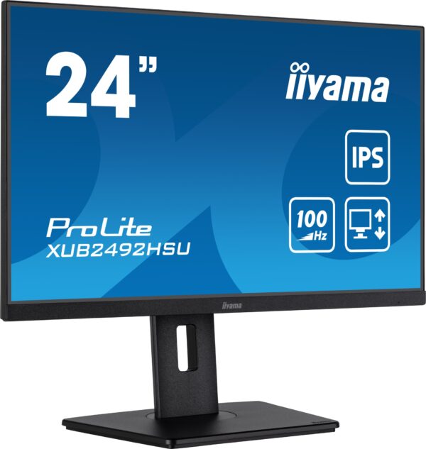 XUB2492HSU-B6 pantalla para PC 60,5 cm (23.8") 1920 x 1080 Pixeles Full HD LED Negro