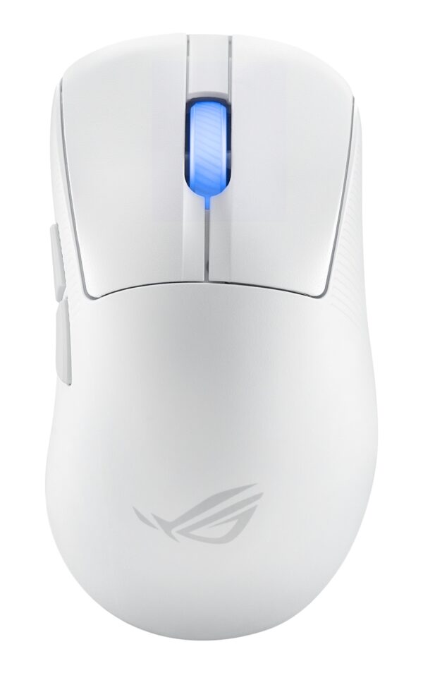 ROG Keris II Ace Wireless AimPoint White ratón Juego mano derecha RF Wireless + Bluetooth + USB Type-A Óptico 42000 DPI