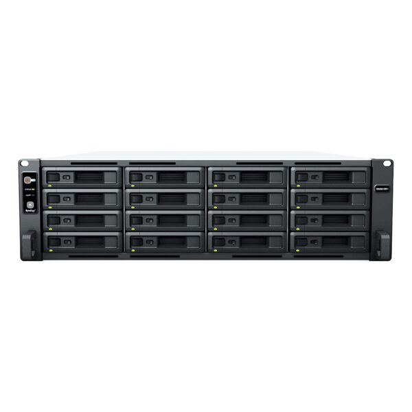 RackStation RS2821RP+ servidor de almacenamiento NAS Bastidor (3U) Ryzen Embedded V1500B 4 GB DDR4 0 TB DiskStation Manager Negro