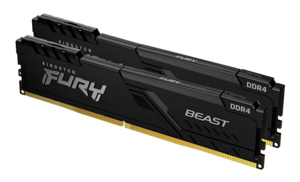 FURY Beast 16GB 3200MT/s DDR4 CL16 DIMM (Kit de 2) Black