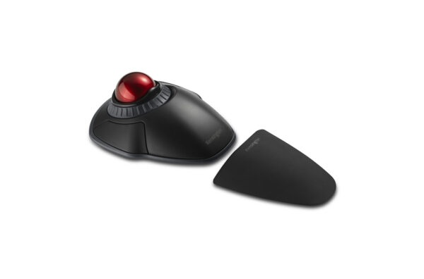 Trackball inalámbrico Orbit con anillo de desplazamiento: negro